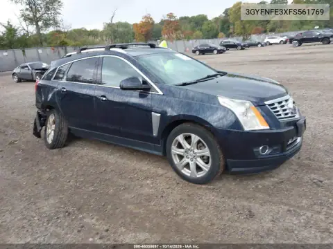 3GYFNFE3XFS561769 — 2015 Cadillac SRX, Задняя часть, фото до ремонта