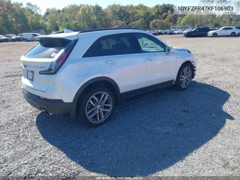 2019 Cadillac Xt4 Sport VIN 1GYFZFR47KF106903 фото 4