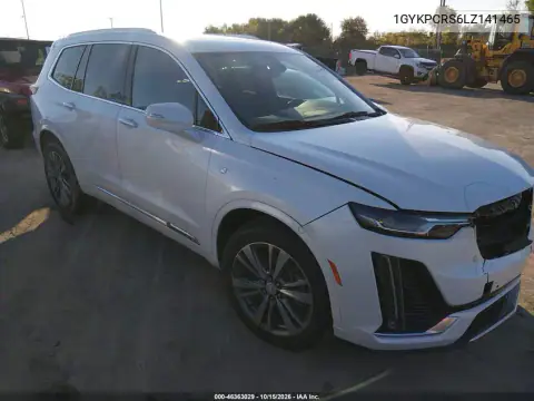 1GYKPCRS6LZ141465 — 2020 Cadillac XT6, Передня частина, фото до ремонту
