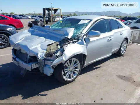 2G61M5S37K9110813 — 2019 Cadillac XTS, фото 2 з IAAI, Передня частина