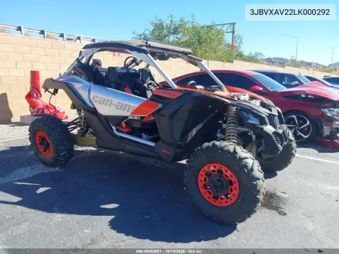 3JBVXAV22LK000292 — 2020 Can-Am/ Brp Maverick, задняя часть справа, фото до ремонта