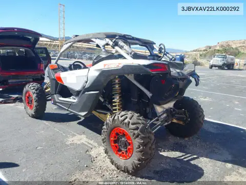 3JBVXAV22LK000292 — 2020 Can-Am/ Brp Maverick, фото 4 с аукциона IAAI, задняя часть справа