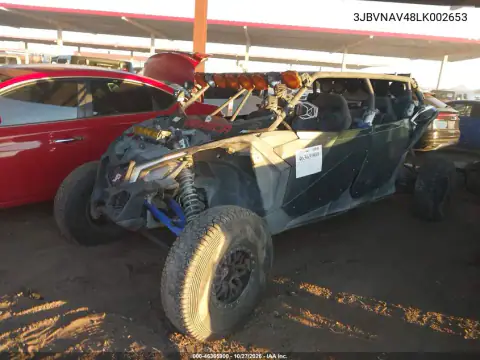 3JBVNAV48LK002653 — 2020 Can-Am/ Brp Maverick, photo 2 from IAAI, All-over damage