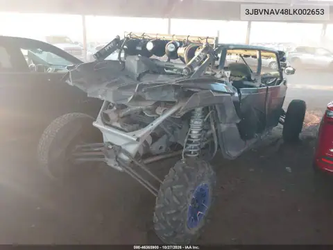 3JBVNAV48LK002653 — 2020 Can-Am/ Brp Maverick, photo 4 from IAAI, All-over damage