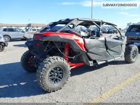 3JBVMAY20NE000233 — 2022 Can-Am/ Brp Maverick, ფოტო 4, IAAI, გადაბრუნება