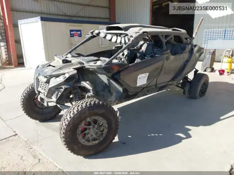 2025 Can-Am Maverick R Max X Rs VIN 3JB8NAU23SE000531 фото 2