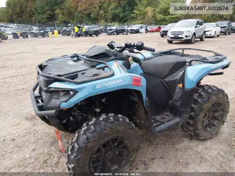 3JB3KA548TJ002674 — 2026 Can-Am/ Brp Outlander, zdjęcie 2 z IAAI, Uszkodzenie ramy