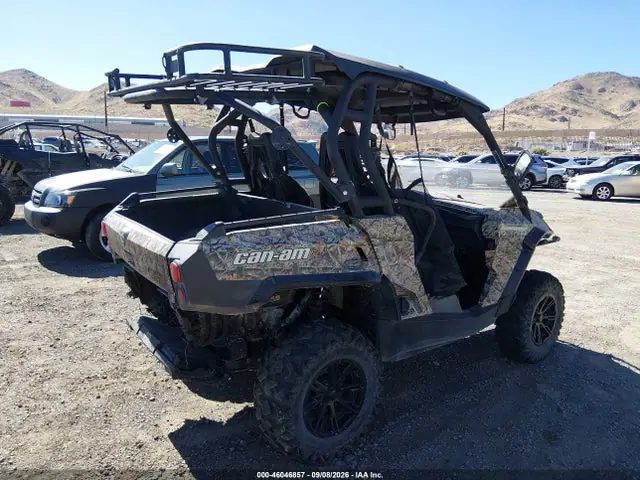 3JBKKPN15EJ000517 — 2014 Can-Am Commander 800R Xt, фото 4 с аукциона IAAI 16.10.2026, Следы пожара снаружи