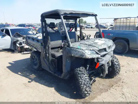 LCELV1Z23N6000927 — 2022 CFMoto Uforce, Передня частина, фото до ремонту