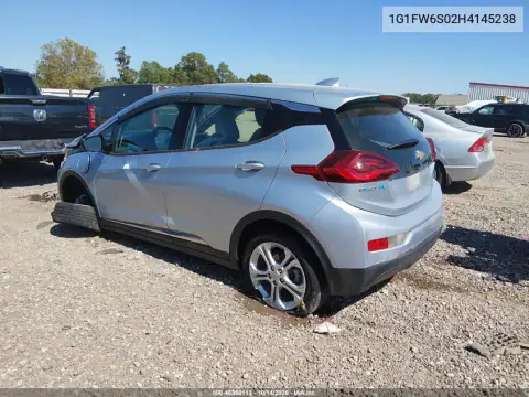 1G1FW6S02H4145238 — 2017 Chevrolet Bolt, foto 3 de IAAI, Parte delantera