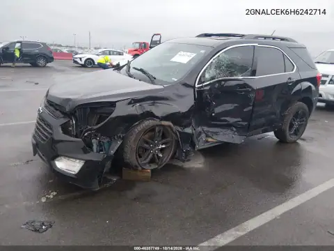 2GNALCEK6H6242714 — 2017 Chevrolet Equinox, foto 2 de IAAI, Lado izquierdo