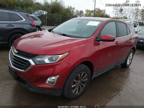 2GNAXUEV2M6152829 — 2021 Chevrolet Equinox, photo 3 from IAAI, Right rear