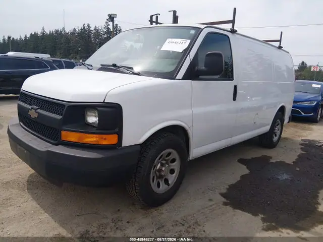 2014 Chevrolet Express 1500 Work Van VIN 1GCSGAFX3E1132007 фото 2