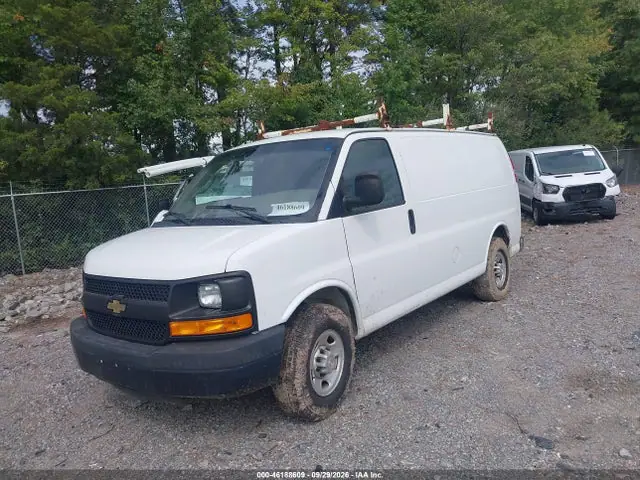 1GCWGAFF8G1246936 — 2016 Chevrolet Express Work Van, zdjęcie 2 z IAAI 02.10.2026, Uszkodzenia mechaniczne