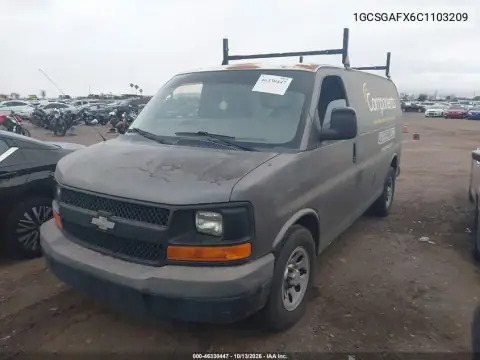 1GCSGAFX6C1103209 — 2012 Chevrolet Express, foto 3 de IAAI 20.10.2026, Desgaste normal