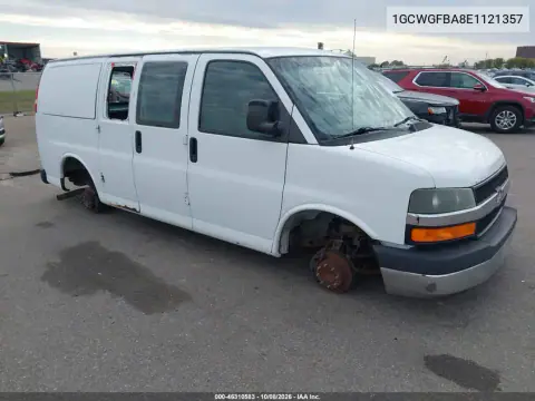 1GCWGFBA8E1121357 — 2014 Chevrolet Express, Естественный износ, фото до ремонта