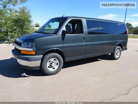 1GAZGPFG1H1268926 — 2017 Chevrolet Express, фото 3 з IAAI 21.10.2026, Звичайний знос