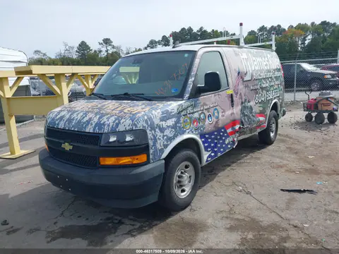 2020 Chevrolet Express Cargo Rwd 2500 Regular Wheelbase Wt VIN 1GCWGAFP3L1177012 фото 2