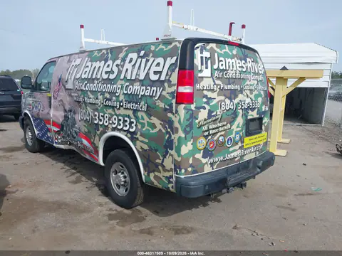 2020 Chevrolet Express Cargo Rwd 2500 Regular Wheelbase Wt VIN 1GCWGAFP3L1177012 фото 3
