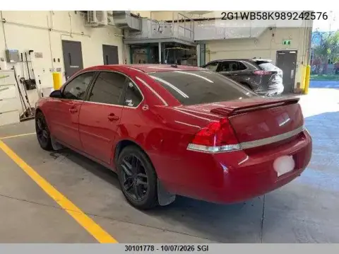 2008 Chevrolet Impala Ls VIN 2G1WB58K989242576 фото 3