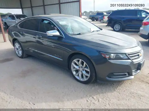 2G1105S32K9109280 — 2019 Chevrolet Impala, Лівий бік, фото до ремонту