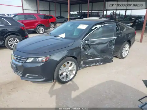 2G1105S32K9109280 — 2019 Chevrolet Impala, ფოტო 2, IAAI, მარცხენა მხარე