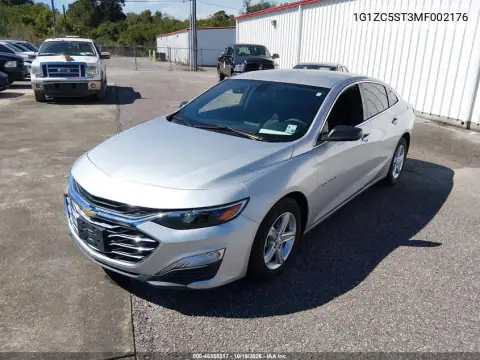1G1ZC5ST3MF002176 — 2021 Chevrolet Malibu, photo 3 from IAAI 28.10.2026, Normal wear
