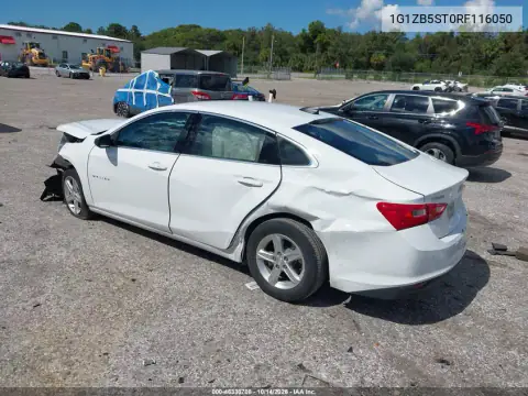 1G1ZB5ST0RF116050 — 2024 Chevrolet Malibu, ПЕРЕДНЯЯ ЧАСТЬ, фото до ремонта