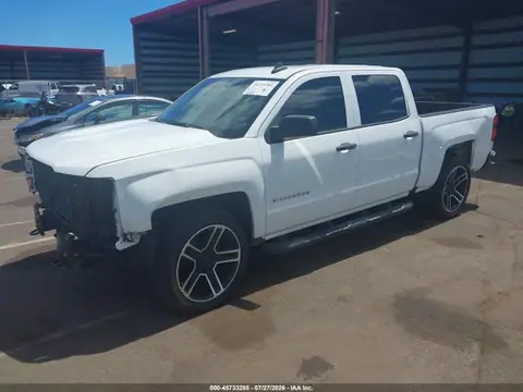 3GCPCPECXJG609921 — 2018 Chevrolet Silverado 1500 Custom, photo 2 from IAAI 27.10.2026, Front and rear