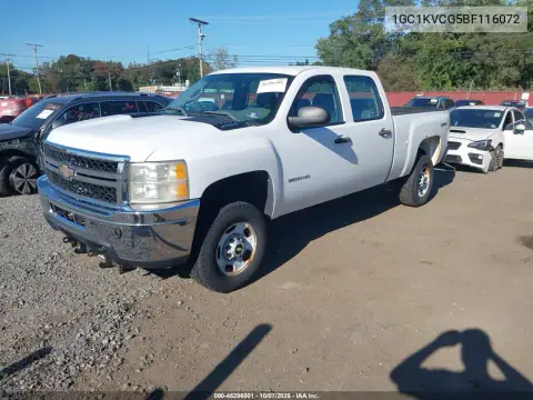 2011 Chevrolet Silverado 2500Hd Work Truck VIN 1GC1KVCG5BF116072 фото 3