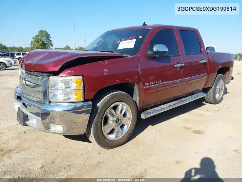 2013 Chevrolet Silverado 1500 Lt VIN 3GCPCSE0XDG199814 фото 2