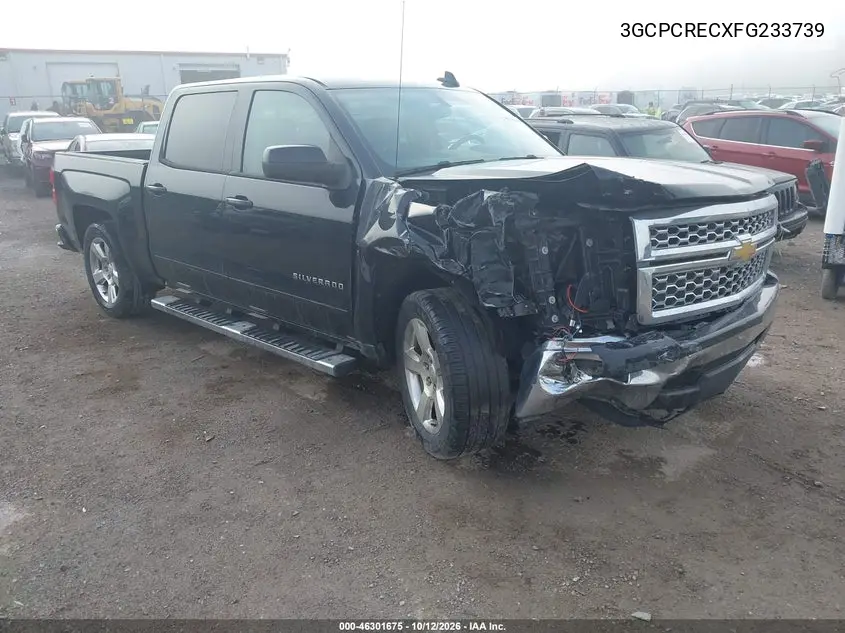 3GCPCRECXFG233739 — 2015 Chevrolet Silverado, фото 2 с аукциона IAAI, ПЕРЕДНЯЯ ЧАСТЬ