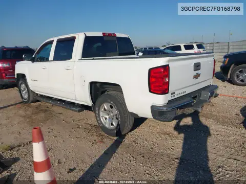 3GCPCREC7FG168798 — 2015 Chevrolet Silverado, photo 4 from IAAI, Front end