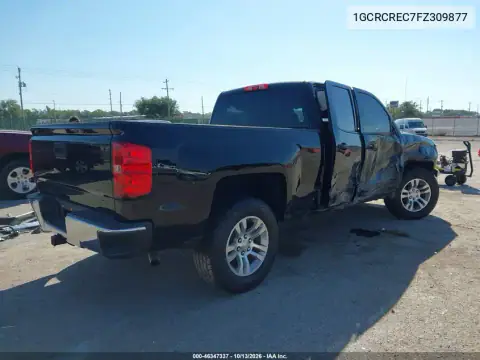 1GCRCREC7FZ309877 — 2015 Chevrolet Silverado, фото 4 с аукциона IAAI, Правый бок