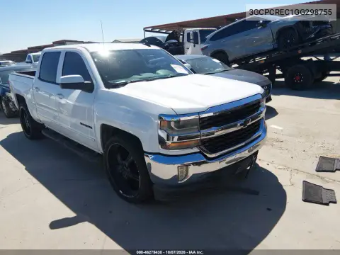 2016 Chevrolet Silverado 1500 1Lt VIN 3GCPCREC1GG298755 фото 2