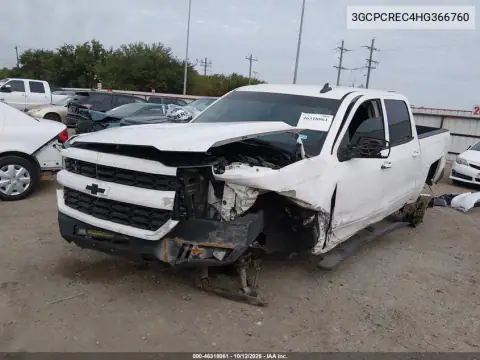 3GCPCREC4HG366760 — 2017 Chevrolet Silverado, foto 2 de IAAI, Delantera derecha