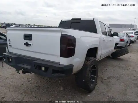 3GCPCREC4HG366760 — 2017 Chevrolet Silverado, foto 4 de IAAI, Delantera derecha