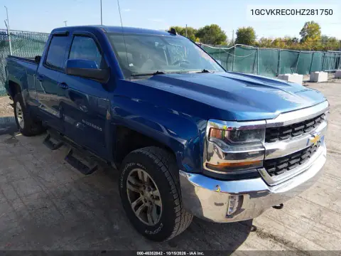 1GCVKREC0HZ281750 — 2017 Chevrolet Silverado, Rear end, before-repair photos