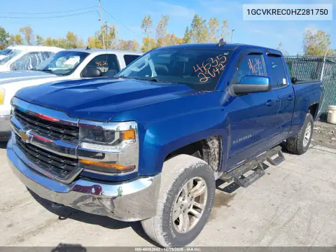 1GCVKREC0HZ281750 — 2017 Chevrolet Silverado, фото 3 з IAAI, Задня частина