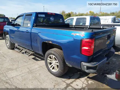 1GCVKREC0HZ281750 — 2017 Chevrolet Silverado, фото 4 з IAAI, Задня частина