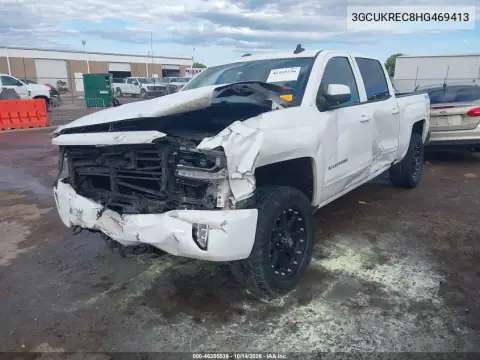3GCUKREC8HG469413 — 2017 Chevrolet Silverado, zdjęcie 2 z IAAI, Przód