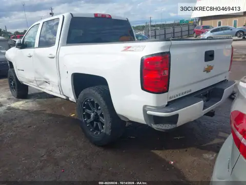 3GCUKREC8HG469413 — 2017 Chevrolet Silverado, zdjęcie 3 z IAAI, Przód