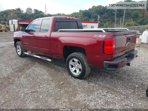 1GCVKREC6HZ322964 — 2017 Chevrolet Silverado, ფოტო 4, IAAI, წინა ნაწილი