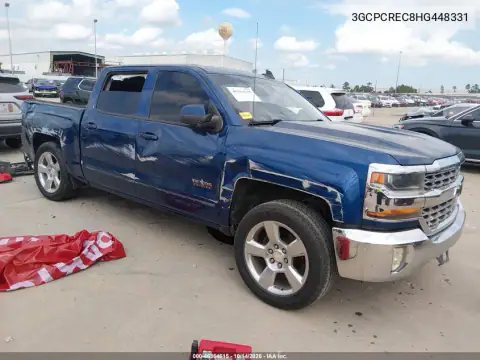 3GCPCREC8HG448331 — 2017 Chevrolet Silverado, опрокидывание, фото до ремонта