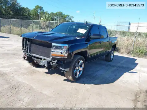 3GCPCREH5HG345573 — 2017 Chevrolet Silverado, фото 3 с аукциона IAAI 21.10.2026, ПЕРЕДНЯЯ ЧАСТЬ