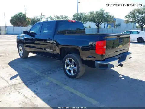 3GCPCREH5HG345573 — 2017 Chevrolet Silverado, фото 4 с аукциона IAAI 21.10.2026, ПЕРЕДНЯЯ ЧАСТЬ