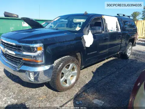 3GCPCREC0JG394335 — 2018 Chevrolet Silverado, фото 2 з IAAI 27.10.2026, Звичайний знос