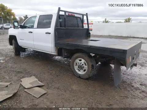 1GC1KUEG5JF197886 — 2018 Chevrolet Silverado, photo 4 from IAAI, Hail