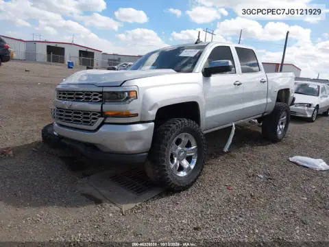3GCPCPEC7JG121929 — 2018 Chevrolet Silverado, photo 3 from IAAI, Right side