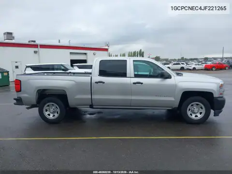 1GCPCNEC4JF221265 — 2018 Chevrolet Silverado, Normalne zużycie, zdjęć przed naprawą